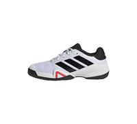 adidas Unisex niños Barricade Kids Tennis Shoes, FTWR White/Core Black/Lucid Red, 33 1/2 EU