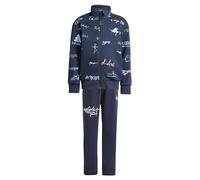 adidas Unisex niños Brand Love Little Kids Tracksuit, legend ink/clear sky/tent green, 4-5 Years