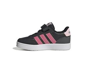 adidas Unisex niños Breakbase Children Shoes, Core Black/Pink Fusion/Grey Six, 31 EU