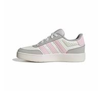 adidas Unisex niños Breakbase Junior Shoes, Core White/Clear Pink/Grey Two, 36 EU