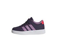 adidas Unisex niños BREAKNET 3.0 Shoes Children, Aurora Plum/preloved Purple/Lucid Red, 32 EU