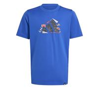 Adidas Unisex niños Climacool Camo Graphic T-Shirt Junior, Team Royal Blue, 11-12 Years