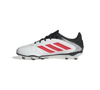 adidas Copa Pure III League FG/MG Football Boots Kids, Botas de fútbol, Cloud White/Lucid Red/Core Black, 21 EU