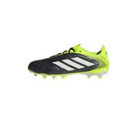 adidas Unisex niños Copa Pure III League Firm Ground/Multi Ground Football Boots Kids, Core Black/Cloud White/Lucid Lemon, 32 EU