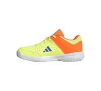 adidas Unisex niños Court Stabil Shoes, hi-Res Yellow/Ray Blue/Lucid Orange, 39 1/3 EU