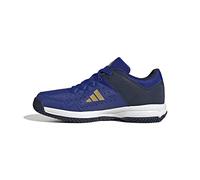 Adidas Unisex niños Court Stabil Shoes, Lucid Blue/Matte Gold/Navy Blue, 34 EU