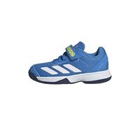 adidas Unisex niños Courtflash Kids Comfort Closure Tennis Shoes, Lucid Ray Blue/FTWR White/Dark Blue, 29 EU