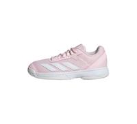 adidas Unisex niños Courtflash Kids Tennis Shoes, Distilled Pink/FTWR White/FTWR White, 34 EU