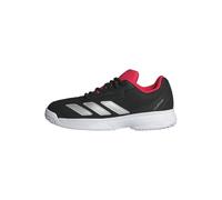adidas Unisex niños Courtflash Kids Tennis Shoes, FTWR White/Silver Met./Core Black, 38 2/3 EU