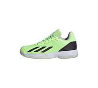adidas Unisex niños Courtflash Tennis Shoes, Green Spark / Aurora Black / Lucid Lemon, 35 1/2 EU