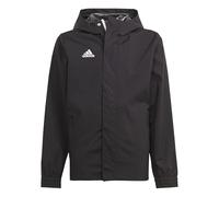 adidas Unisex niños Entrada 22 All-Weather Jacket, Black, 9-10 Years