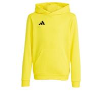 adidas Unisex niños Entrada26 Hoodie Kids Sweatshirt, Team Yellow/Black, 9-10 Years