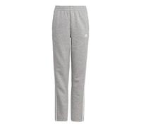 adidas Unisex niños Essentials 3-Stripes Fleece Pants, Medium Grey Heather/White, 15-16 Years