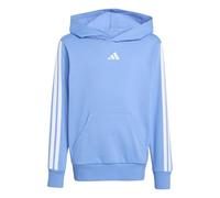 adidas Unisex niños Essentials 3 Stripes Hoodie, Blue Fusion/White, 7-8 Years