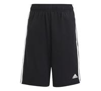 Adidas Unisex niños Essentials 3-Stripes Knit Shorts, Black/White, 7-8 Years