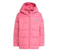 adidas Unisex niños ESSENTIALS 3 STRIPES PADDED JACKET, Pink Fusion/White, 5-6 Years