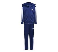 adidas Unisex niños Essentials 3 Stripes Regular Fit Track Suit, dark blue/white, 5-6 Years