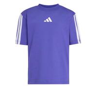 adidas Unisex niños Essentials 3 Stripes Sleeve Shirt, Pure Purple/Frozen Purple, 4-5 Years
