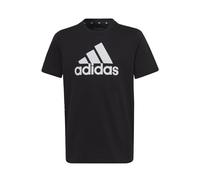 adidas Unisex niños Essentials Big Logo Cotton tee, Black/White, 13-14 Years