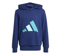 adidas Unisex niños Essentials Big Logo Hoodie, Dark Blue/Pure Teal/halo Mint, 11-12 Years