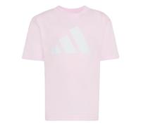 adidas Unisex niños Essentials Big Logo Shirt, Clear Pink/White, 7-8 Years