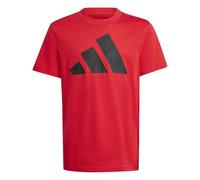 adidas Unisex niños Essentials Big Logo T-Shirt, Pure Ruby/Black, 9-10 Years