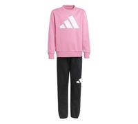 adidas Unisex niños ESSENTIALS FLEECE JOGGER, pink fusion/white, 9-10 Years