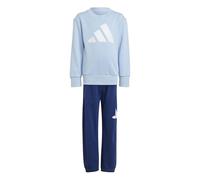 adidas Unisex niños ESSENTIALS JOGGER, glow blue/white, 6-7 Years