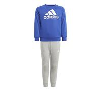 adidas Unisex niños Essentials Logo French Terry Jogger Set, semi lucid blue, 6-7 Years
