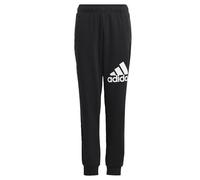 adidas Unisex niños Essentials Regular Fit Big Logo Cotton Pants, Black/White, 13-14 Years