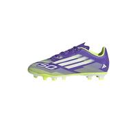 adidas Unisex niños F50 Club Firm Ground/Multi Ground Football Boots Kids, Purple Rush/Cloud White/Lucid Lemon, 30 EU