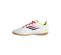adidas Unisex niños F50 Club Football Boots Indoor Kids, FTWR White/Core Black/Solar Yellow, 38 2/3 EU