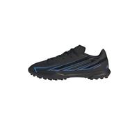 adidas Unisex niños F50 Hyperfast Club Turf Football Boots Kids Shoes, Core Black/Core Black/Lucid Ray Blue, 28 1/2 EU
