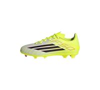 adidas Unisex niños F50 League Firm Ground/Multi Ground Football Boots Kids, Team Solar Yellow 2/Core Black/Lucid Red, 36 2/3 EU