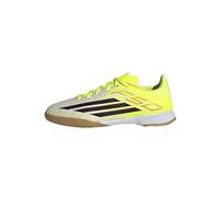 adidas Unisex niños F50 League Indoor Football Shoes Kids, Team Solar Yellow 2/Core Black/Lucid Red, 38 2/3 EU