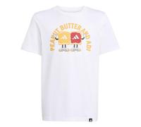 Adidas Unisex niños Food Graphic T-Shirt Junior, White, 11-12 Years