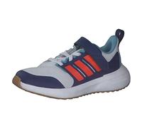 Adidas Unisex niños Fortarun 2.0 Cloudfoam Elastic Lace Top Strap Shoes, Cloud White/Solar Red/Victory Blue, 28 EU
