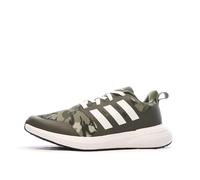 adidas Unisex niños Fortarun 2.0 Cloudfoam Sport Running Lace Shoes, olive strata/Cloud white/olive strata, 36 EU