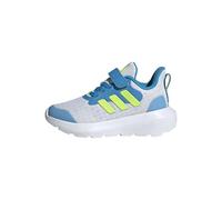 adidas Unisex niños Fortarun 2.0 Shoes Kids, Dash Grey/Lucid Lemon/Solar Blue, 34 EU