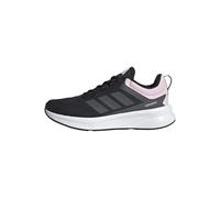 Adidas Unisex niños Fortarun 4.0 Shoes Junior, Core Black/Grey Six/Clear Pink, 38 2/3 EU
