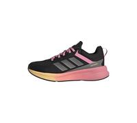 adidas Unisex niños Fortarun 4.0 Shoes Junior, Core Black/Iron Met./Bliss Pink, 38 2/3 EU