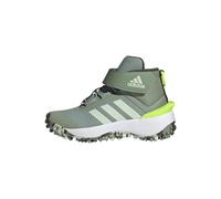 adidas Unisex niños Fortatrail Shoes Kids, Silver Green/Linen Green/Lucid Lemon, 38 EU