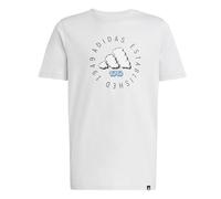 adidas Unisex niños Fun Graphic T-Shirt, Grey One, 9-10 Years