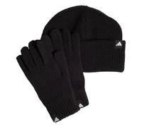 adidas Unisex niños Glove Beanie Pack Kids, Black/White, XS