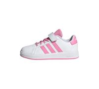 adidas Unisex niños Grand Court 2.0 Shoes Children, FTWR White/Bliss Pink/Core Black, 32 EU