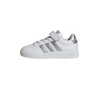 adidas Unisex niños Grand Court 3.0 Children Shoes, FTWR White/Silver Met./Silver Met., 29 EU