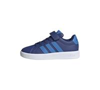 adidas Unisex niños Grand Court 3.0 Children Shoes, Mystery Ink/Lucid Ray Blue/Mystery Ink, 35 EU