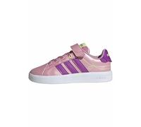 adidas Unisex niños Grand Court 3.0 Girls Children Shoes, st Tropic Bloom/Purple Burst/hi-Res Yellow, 30 EU