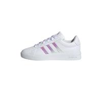 adidas Unisex niños Grand Court 3.0 Junior Shoes, FTWR White/Iridescent/Almost Pink, 38 EU