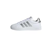 adidas Unisex niños Grand Court 3.0 Junior Shoes, FTWR White/Silver Met./Silver Met., 36 2/3 EU